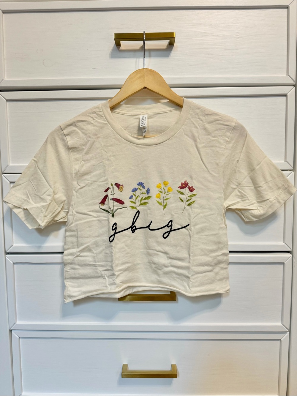 G Big Sorority Big Little Reveal Flowers T Shirt